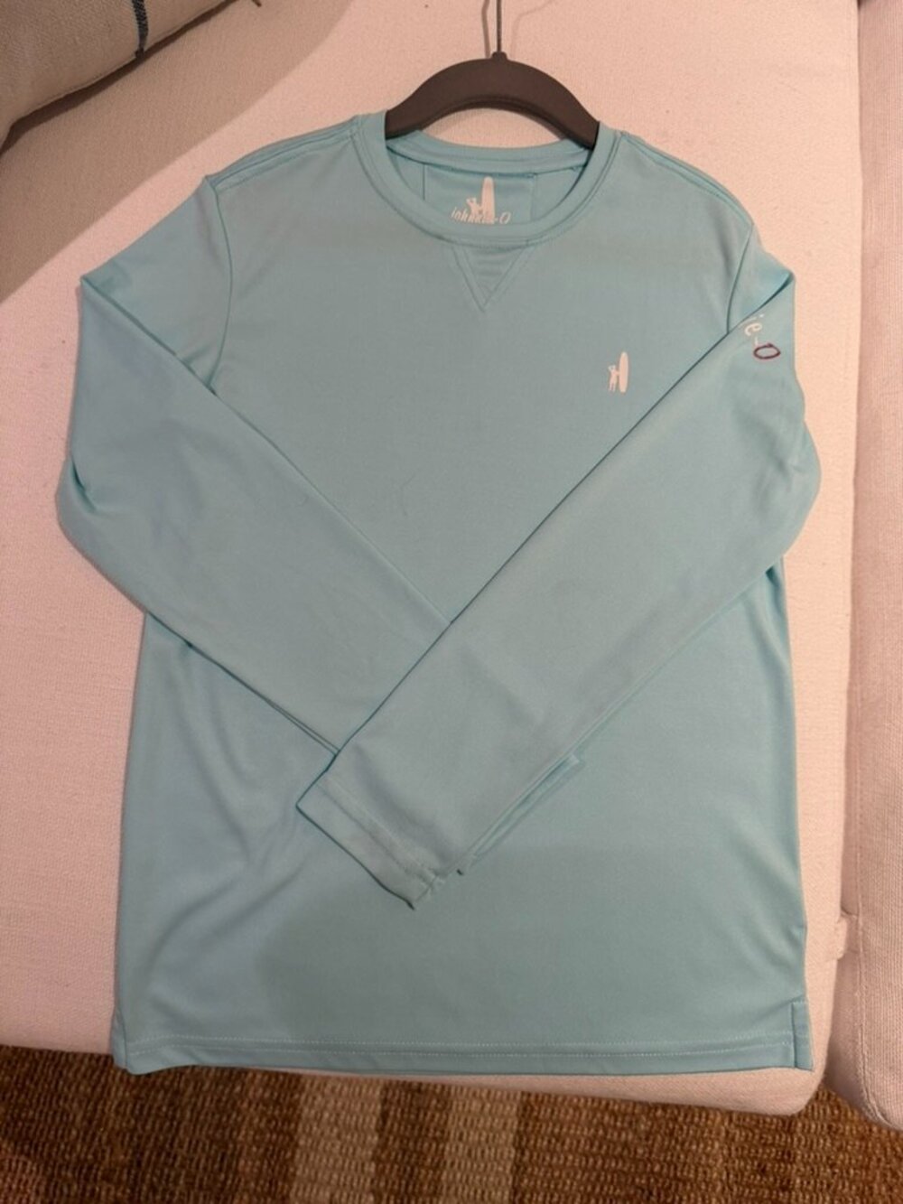 Johnnie O Jr. UPF 50 Long Sleeve Shirt Rashguard Top - Boys Size 8